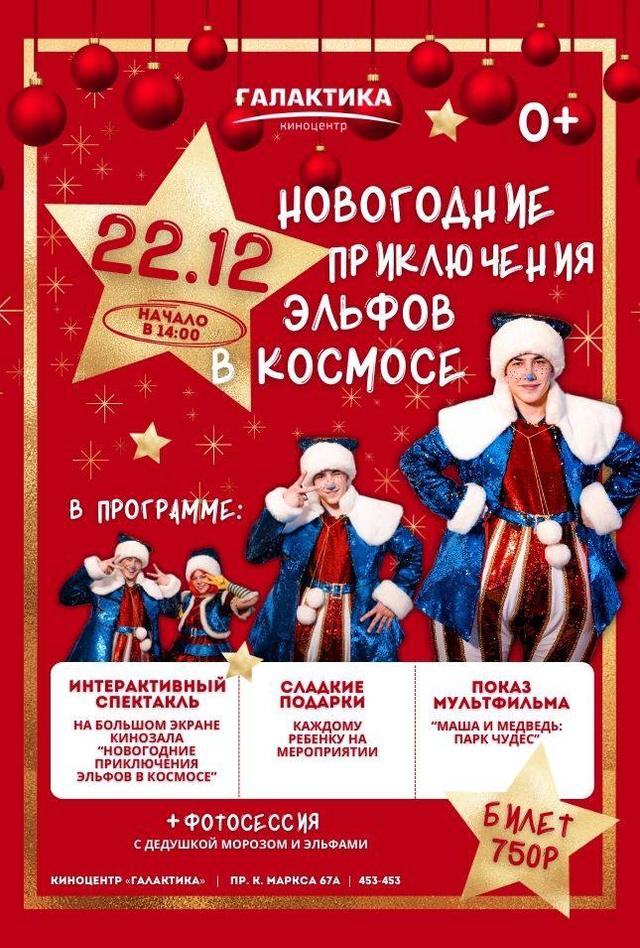 Новогодние приключения Эльфов в космосе (0+)